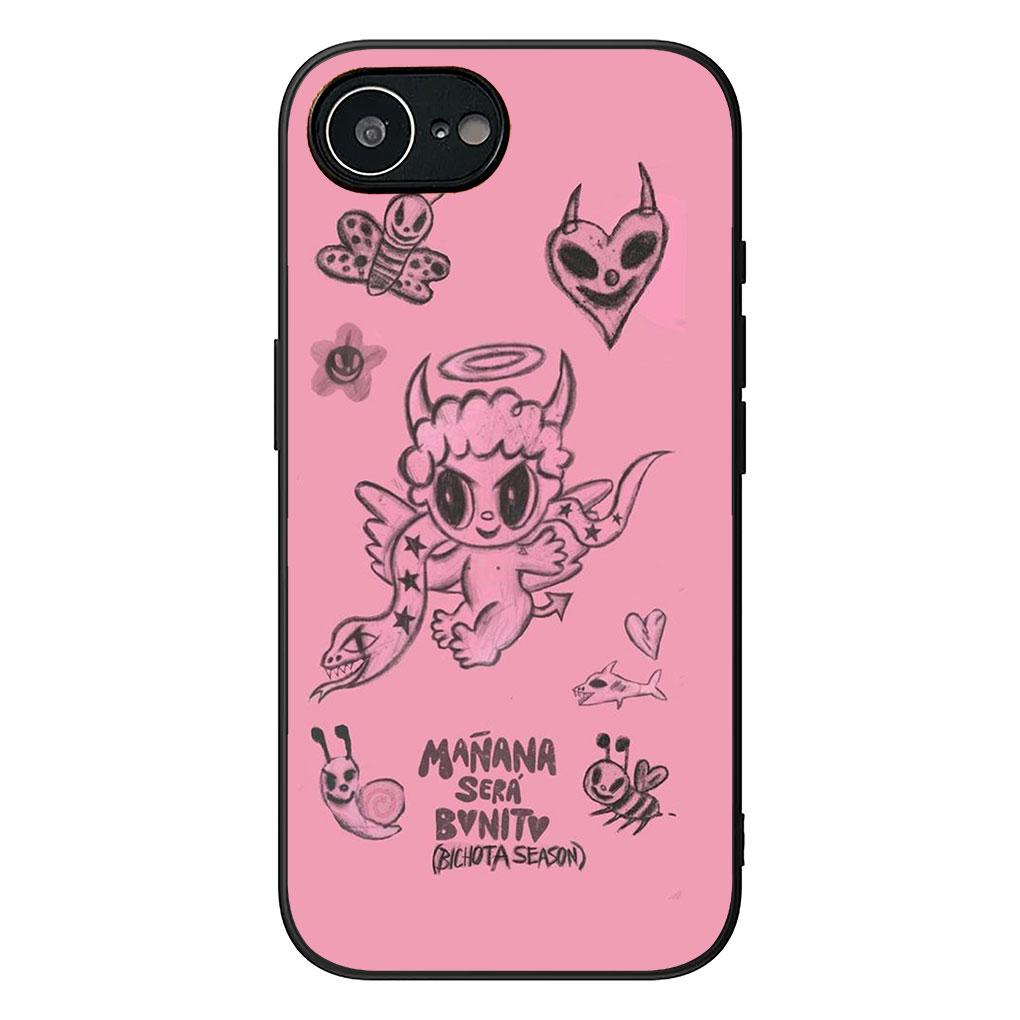 Soft Phone Cover for Apple iPhone 17 16 14 15 Pro Max Plus 15+ 16E XR ProMax Air Case Karol G Manana Sera Bonito Casing