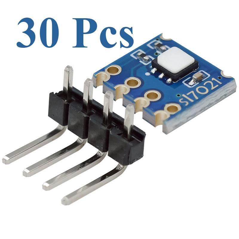1~50Pcs Si7021 High Precision Temperature and Humidity Sensor Module Industrial Grade SI7021-A20-GM1R I2C Communicati Interface