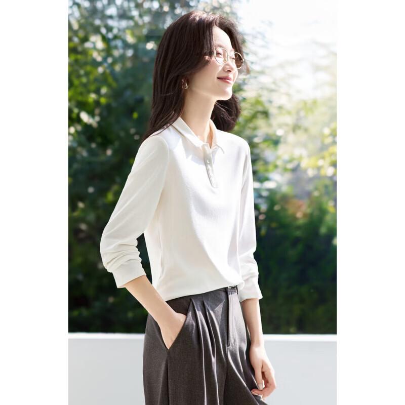 La Chapelle Women's Polo Collar Shirt