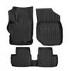 Premium Rubber Floor Mats - - Peugeot 301 - High Density TPE - 3D Design - Reinforced Protection