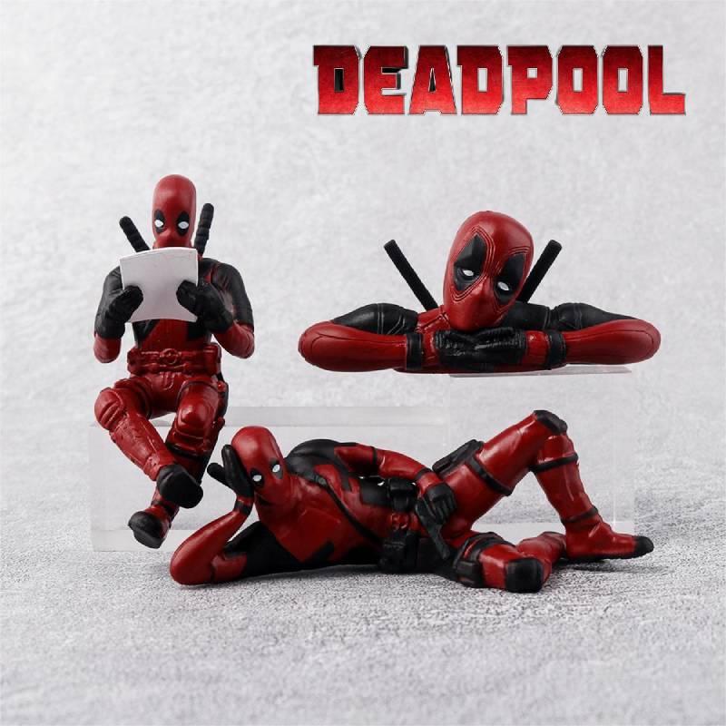 Cartoon Deadpool Pvc Figure Decorative Collectible Model For All Ages