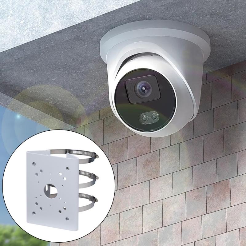 Universal Wall Mount Brackets with 6 Rings for CCTV Security Cameras PTZ Domes Indoor Outdoor Access Point