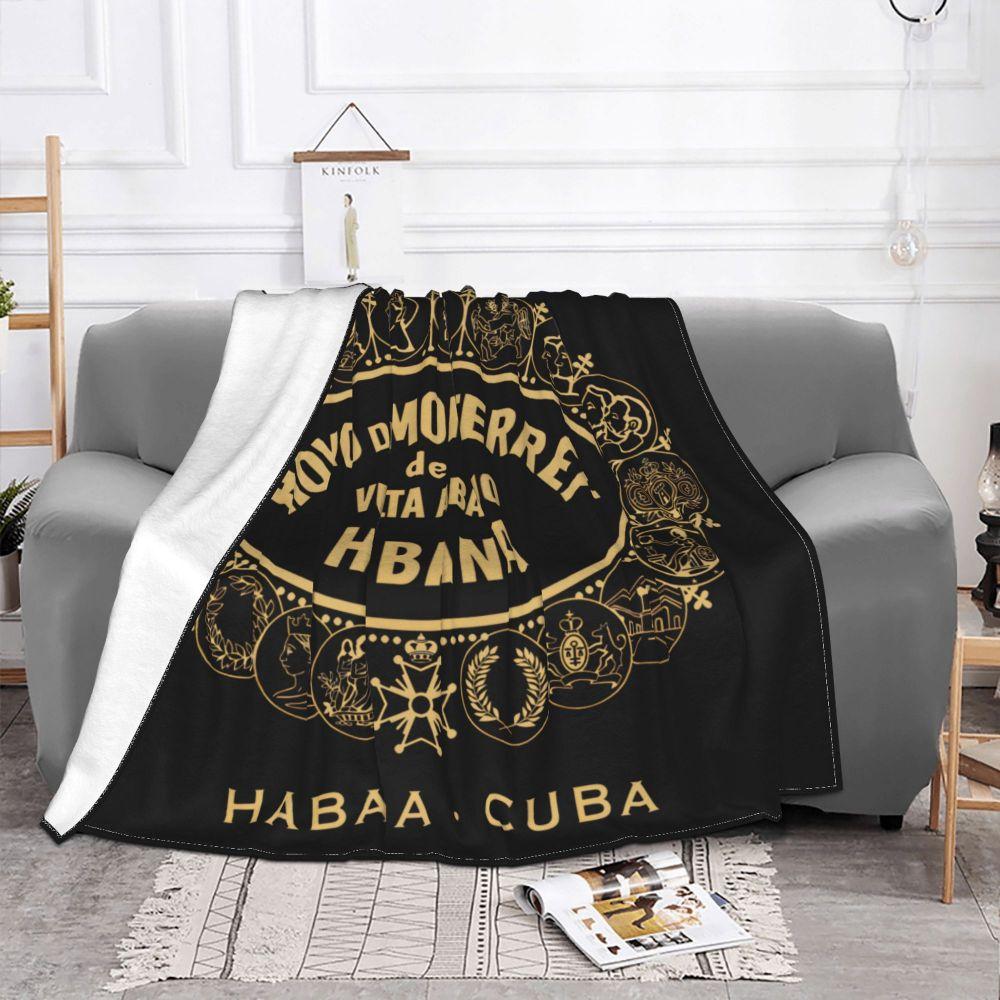 NEW Hoyo De Monterrey Blankets and Throws Super Soft Thermal Indoor Outdoor Blanket for Living Room Bedroom Travel