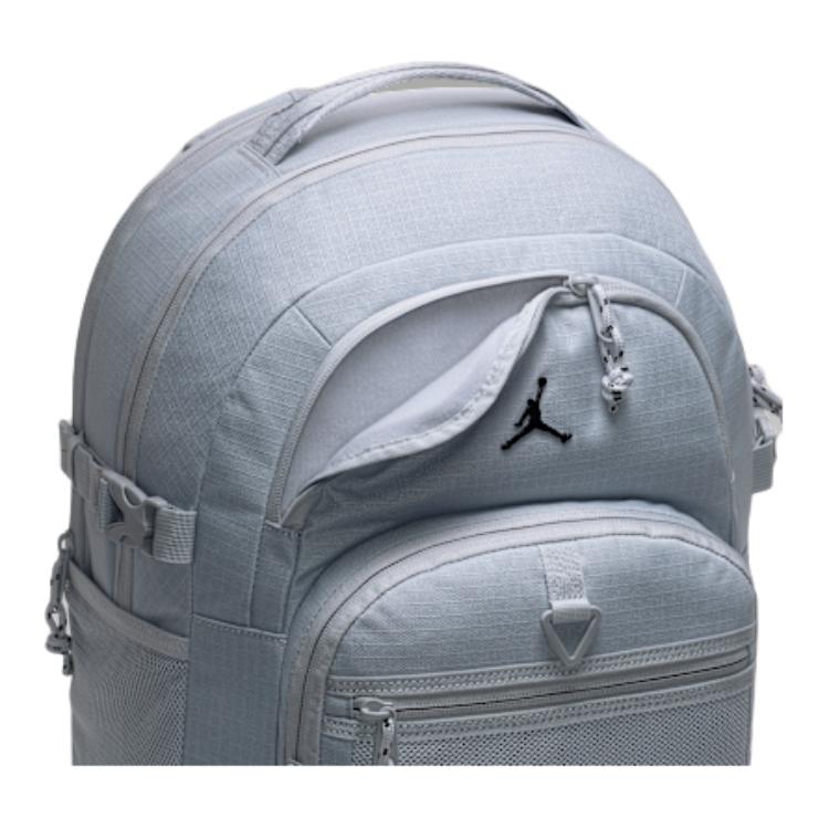 New Jordan Polyester Backpack Regular Unisex Wolf Gray II6455-012