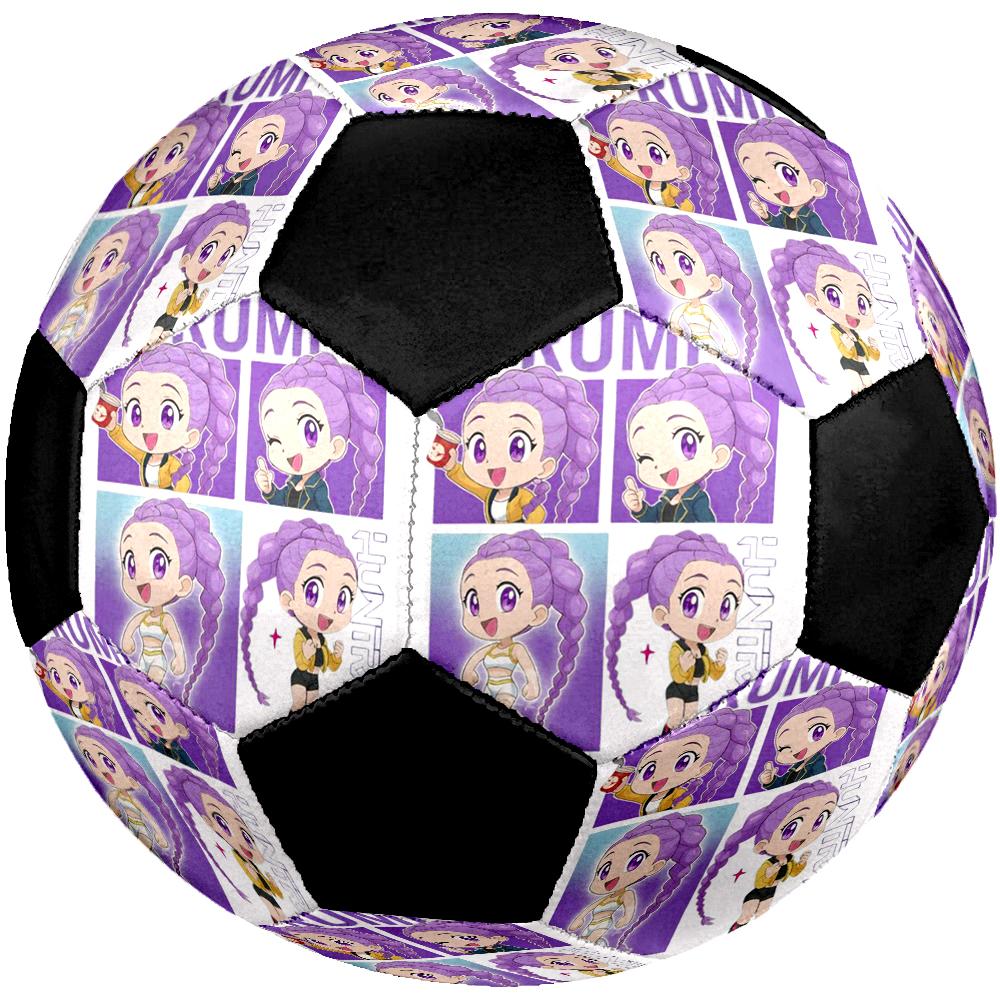 KPop Demon Hunters Theme Size 5 Soccer Ball, Suitable for Both Indoor and Outdoor Matches, a Gift Suitable for Everyone.