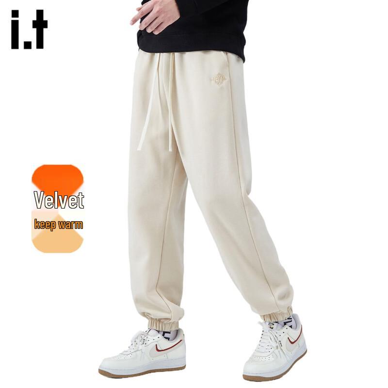 

OVERPROTECTIONit Men s Fleece-lined Loose Fit Joggers L