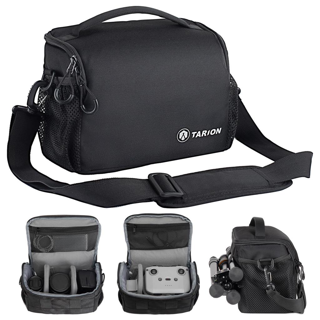 TARION Camera Shoulder Bag 5L Lightweight Suitable for DSLR and Mirrorless with Rain and Tripod Ideal for Outdoor Photography - Stylish, Compact,
