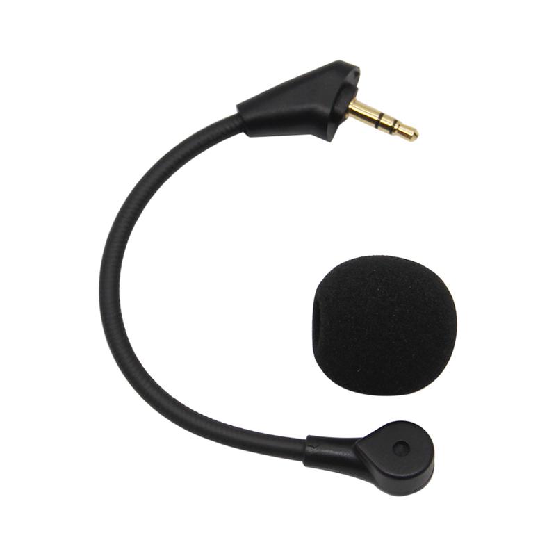 Replacement Game Mic 3.5mm Microphone for Kingston HyperX Cloud Alpha S Cloud9 C9 Edition Gaming Headsets Headphones