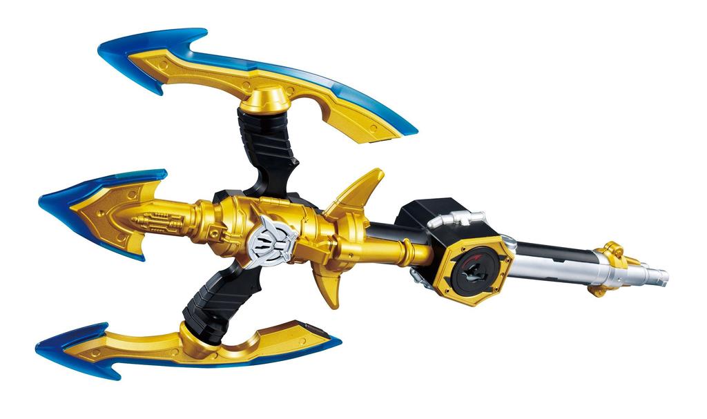 Kaizoku Sentai Gokaiger Ranger Key Series Gokai Spear (Bandai, 3-Mode Transforming Role-Play Weapon)
