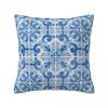 Azulejo Lisbon Azulejos Lisboa Pillowcase Cushion Comfort Throw Pillow Sofa Decorative Cushions Used Home Bedroom Living Room