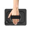 For iPad Pro 11 (2024) Case Kickstand PC+TPU Shockproof Tablet Cover with Hand Strap