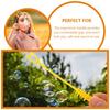 Lurrose Bubble Wand 30-Piece Set: Mini Bubble Wands, Empty Bottles, Lovely Colors, Perfect for Weddings, Parties, Kids, Homemade Bubble Solution,