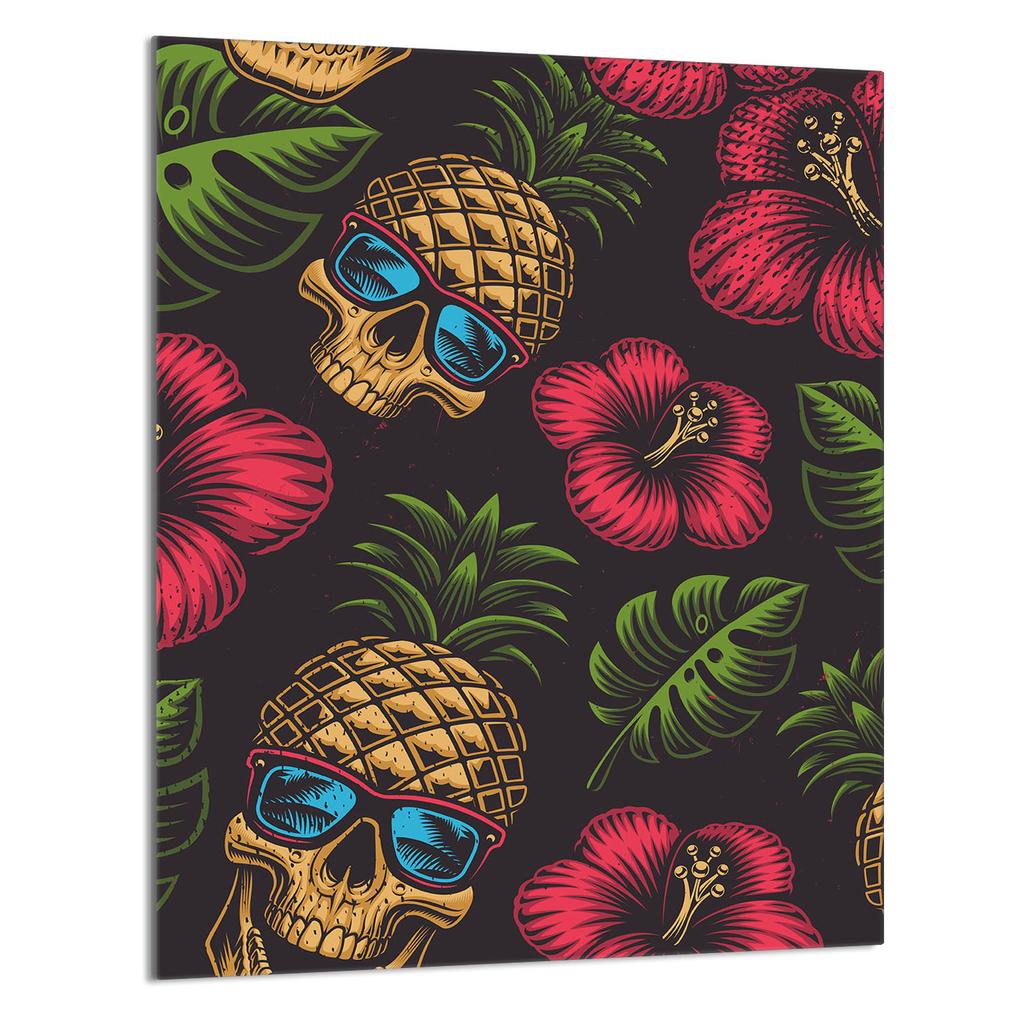SZKLANA DESKA DO KROJENIA 40x52 Ananas