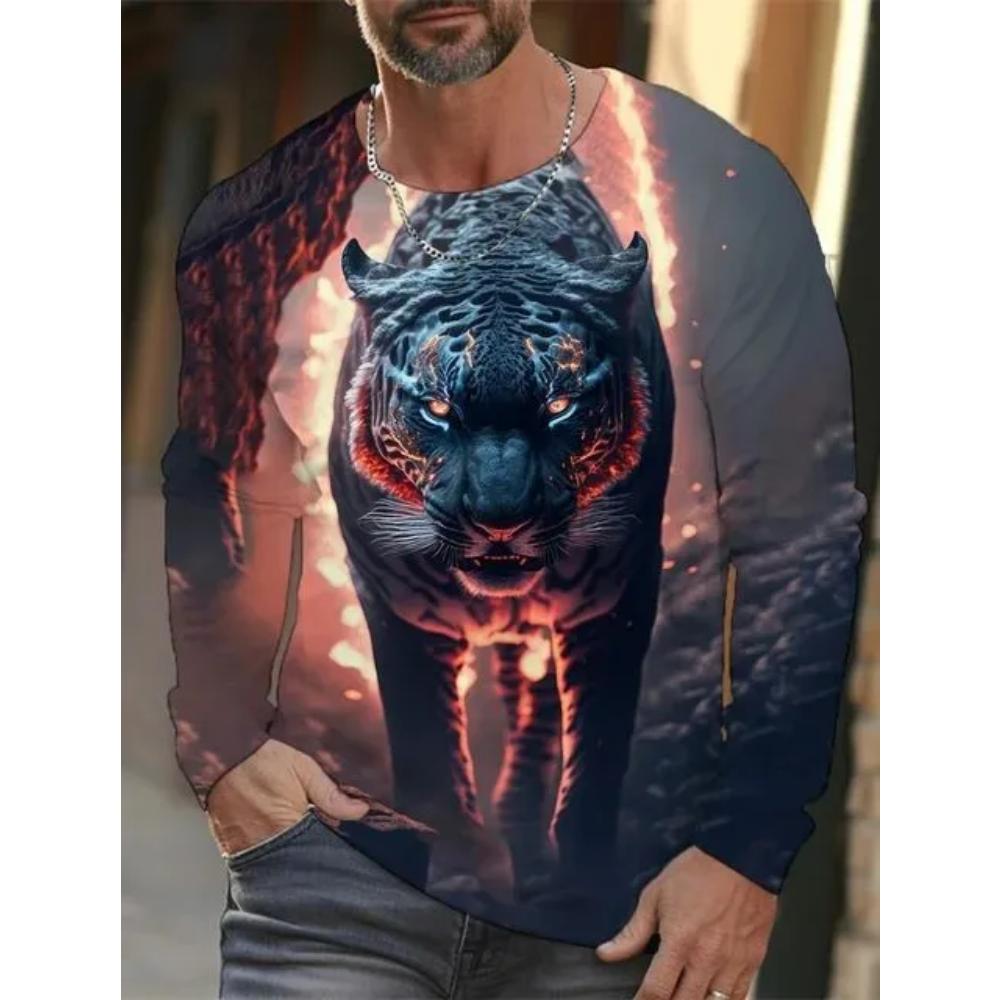 Men's Loose Comfort Top Casual Long Sleeve Versatile Breathable Pullovers Long Sleeves Men’s