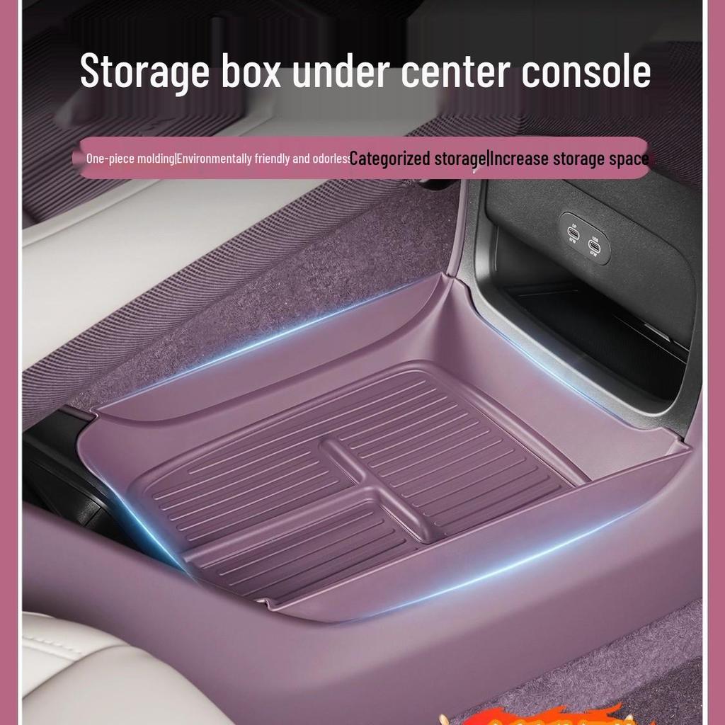 Xiaomi YU7 Center Console Multi-Functional Storage and Magnetic Trash Box