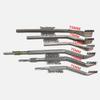 S-shaped Bent Head Flat Chisel for Electric Motor Coil Repair and Line Cleaning
