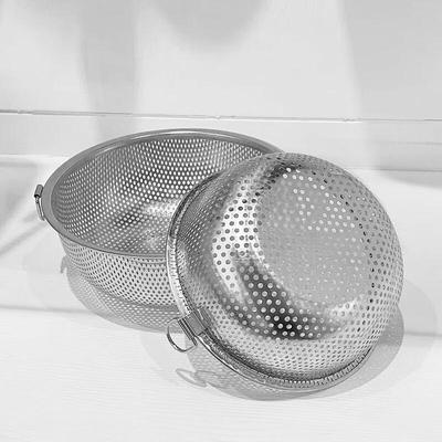 Stainless Steel Rice & Vegetable Washing Strainer Basket