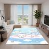 1PCCinnamoroll Cartoon Rug, Suitable for Bedrooms, Living Rooms, Sofas, Doormats, and Children's Non-slip Floor Mats.