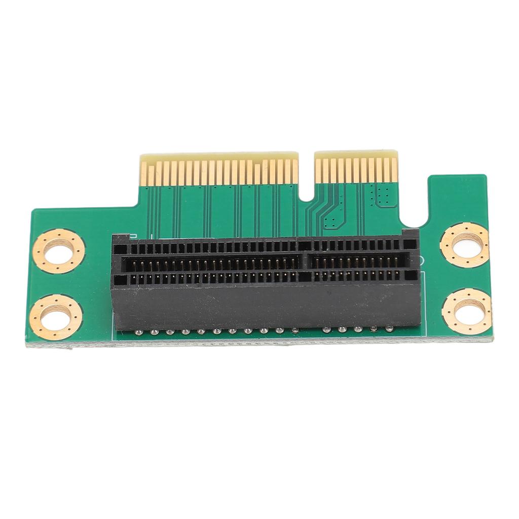 PCI Express 4X Riser Card Professional 90 Degree Adapter Card PCIe 4X Extension Card for 1U 2U Small Computer and
