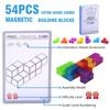 Magnetic Rubik's Cube Blocks Soma Cube Children's Magnetic Cube Magnet Iron Suction Puzzle Toys Lupin Block