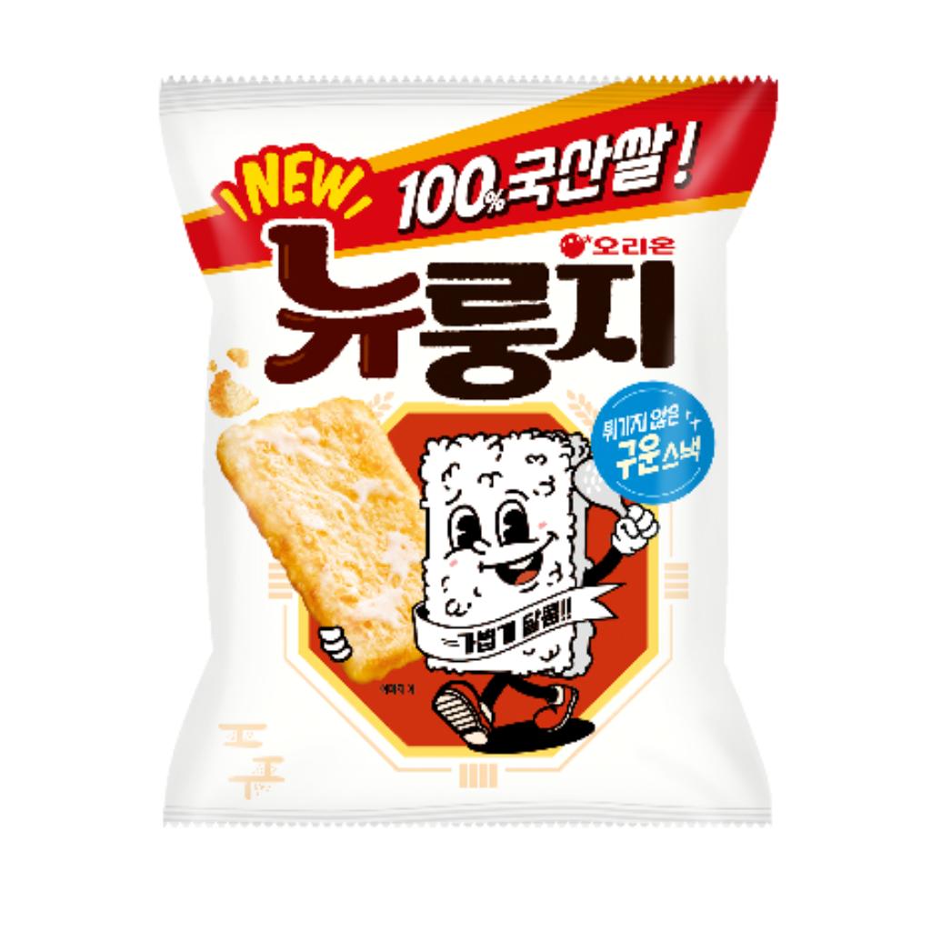 [Orion] Newlungji Korean Crispy Rice Snack Original / Korean Seaweed Traditional Nurungji Flavor