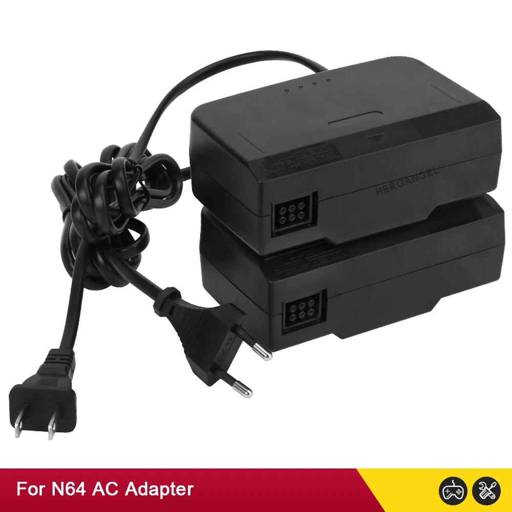 EU US Plug for N64 AC Adapter Charger for N64 Power Adapter Power Supply Cord Charging Charger Power Supply
