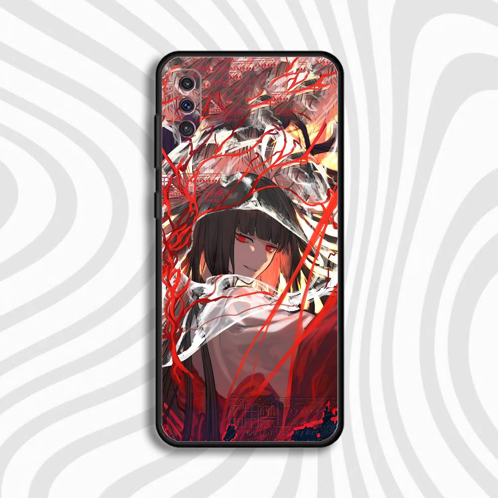 

L-Limbus Company Ryoshu Phone Case For Samsung S10,S21,FE,S21,Note 20,S26,S25,S24,S23,Ultra,S9,S22,Plus Soft Silicone Black Case SamsungS25ULTRA