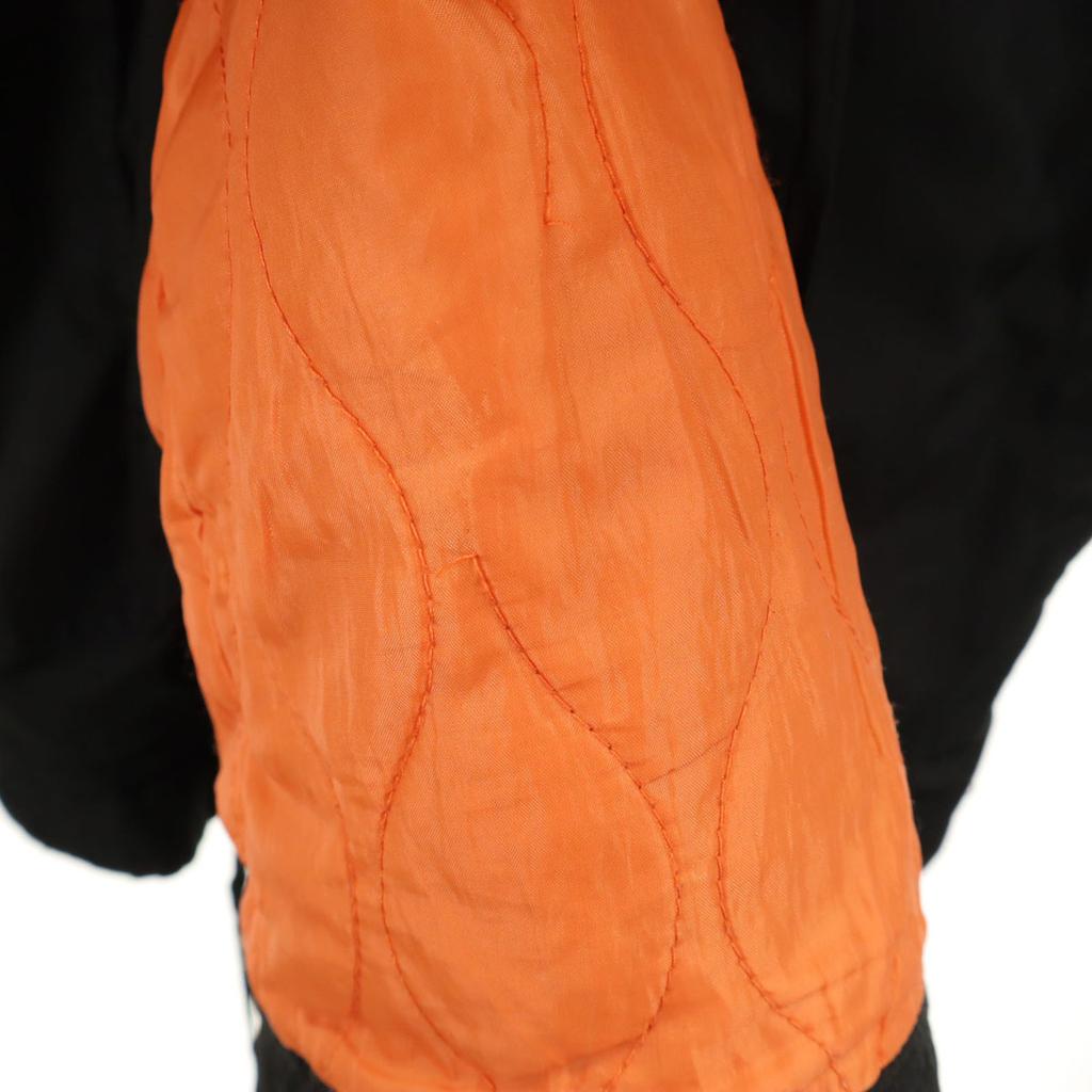 ZARA Mod coat M black Cotton filling Women Used