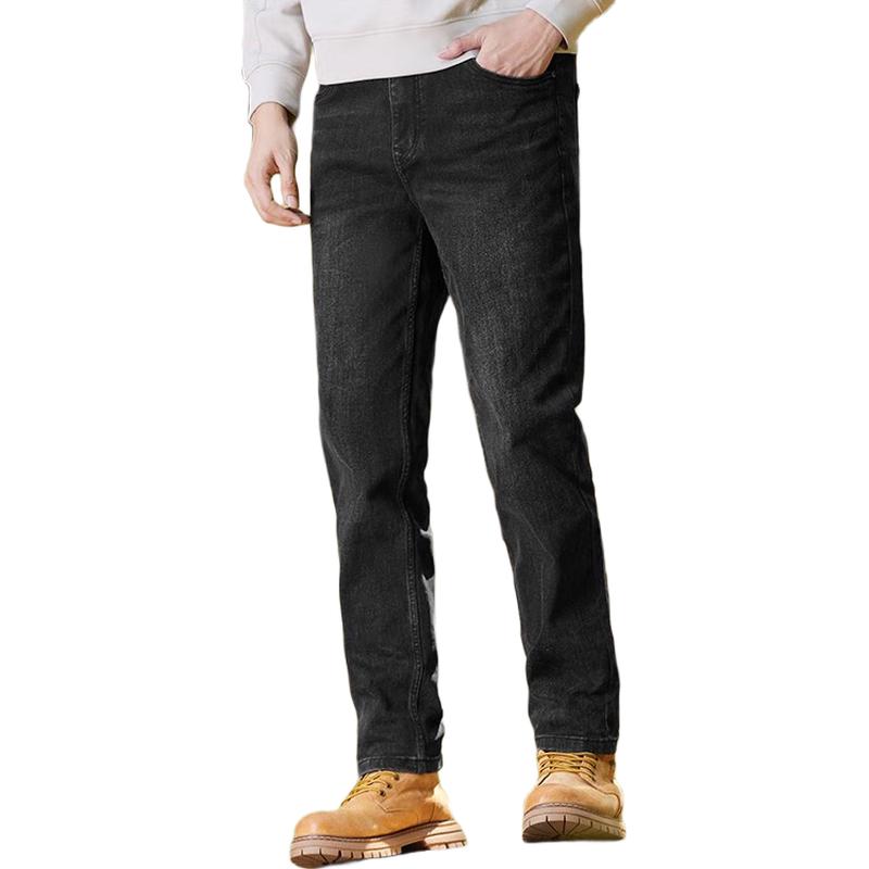 

Camel Мужские джинсы прямого кроя, стрейч, с эффектом ретро-стирки 38