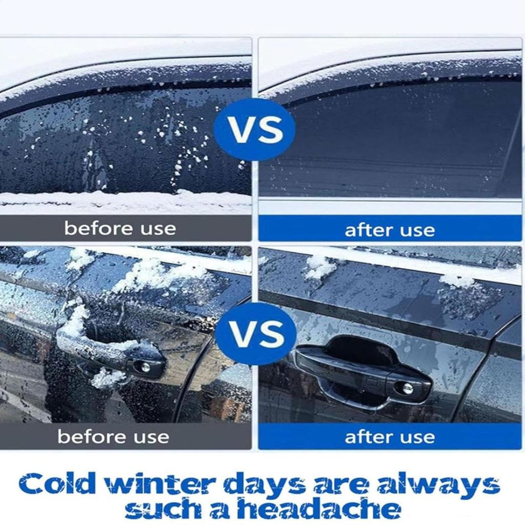 Car Ice Prevention , Windshield Ice Melt - Rapid Ice Melt Agent,