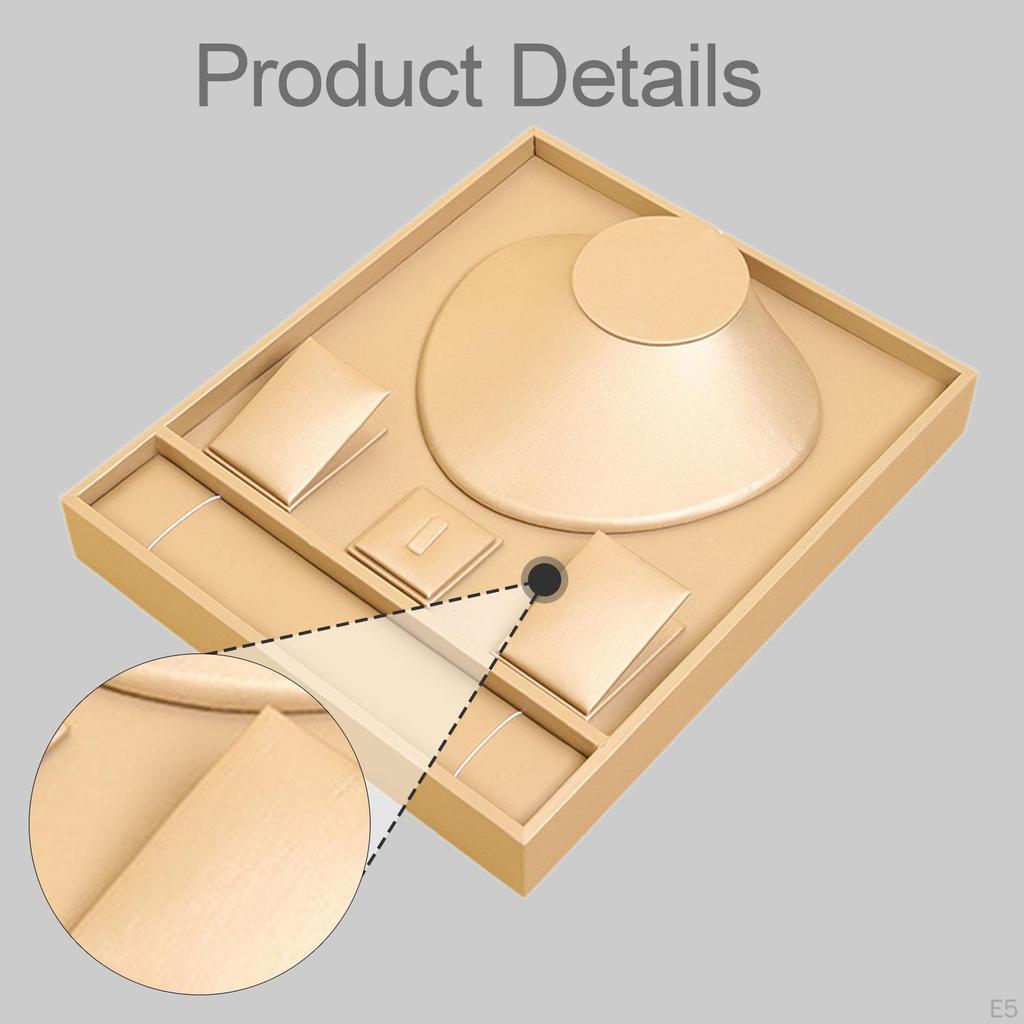 Jewelry Organizer Storage Tray Holder for Rings Bracelet Earrings Necklace Fashion Display