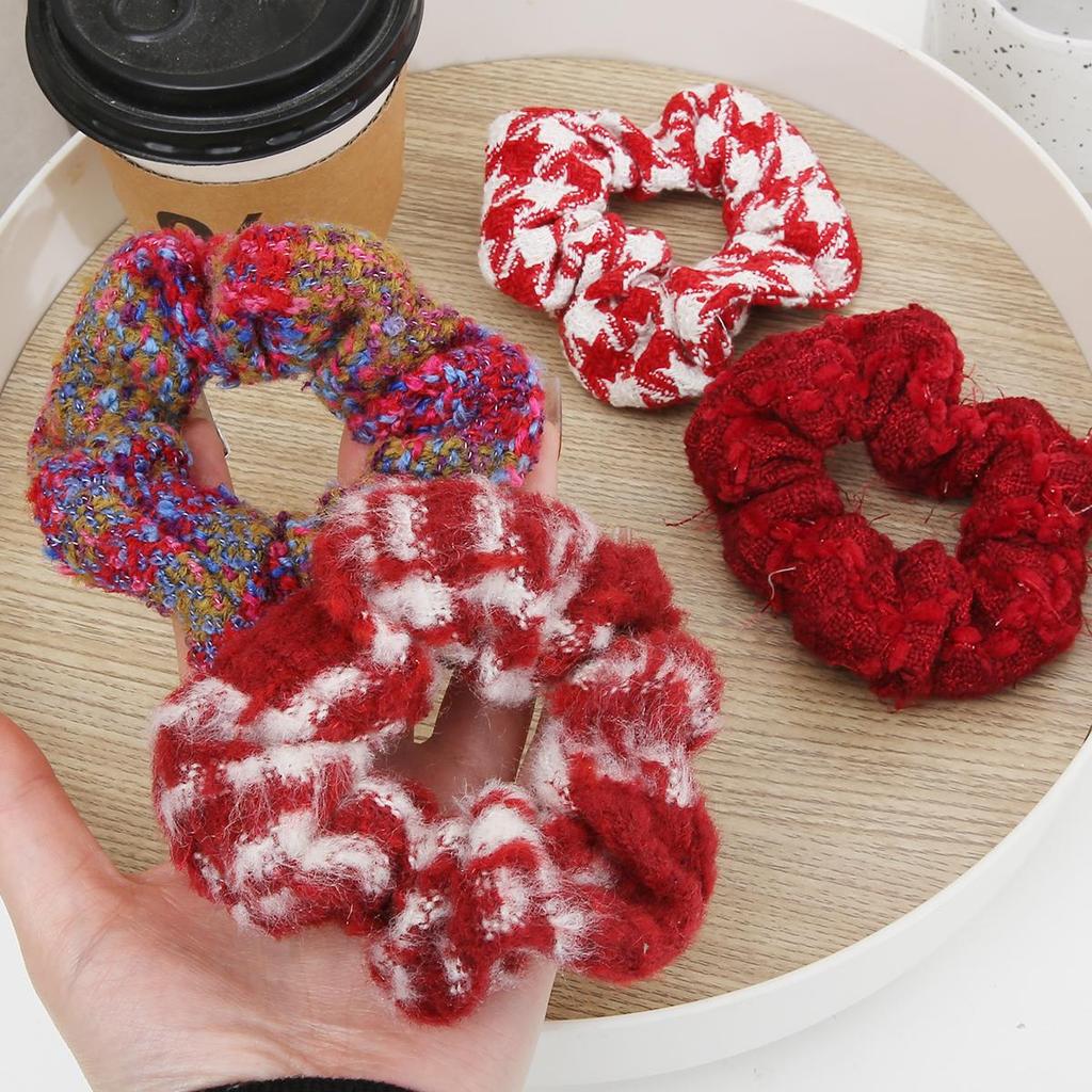 Weaving Headband Hair Ring Head Rope Fashion Headwear For Girl Sweet Rubber Band Hair Accessories