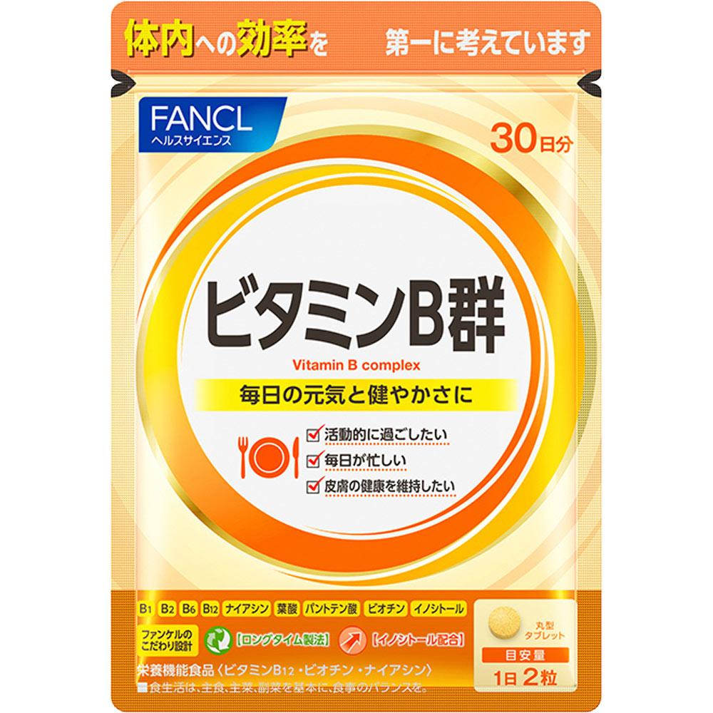 

Fancl Vitamin B Complex 30-day supply 60 capsules Vitamin B1 Main Vitamins Vitamin B1 Main 1