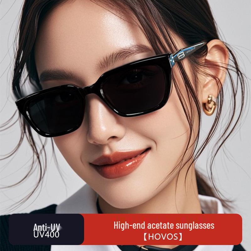 2024 GM Sunglasses: High-End Unisex Square Acetate, Anti-UV Fashion