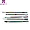 KADS 1 Cuticle Nipper 5 Cuticle Stainless Magical Cuticle Cuticle Nail Care Tool Set & Pushers, Steel, Colors, Care, Pusher, (1)