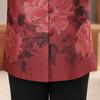 Spring & Autumn Floral Coat for Middle-Aged & Elderly Women