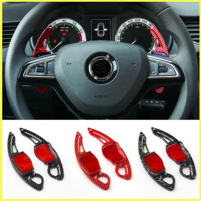 For Skoda Octavia A7 MK3 5E RS VRS Superb B8 Scala Karoq Kodiaq Car Steering Wheel Shift Paddle Extend Shifters Accessories