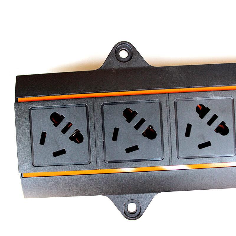 TOTEN 8-Outlet 10A PDU Rack Power Strip
