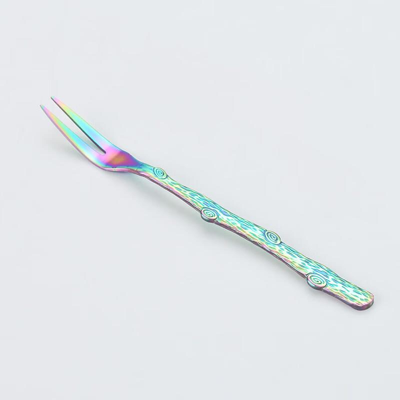 Abay Stainless Steel Tree Pattern Dessert Fork