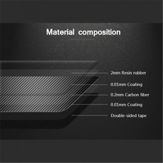 Carbon fiber Auto styling Car Rear Door Panel Cover Trim For Ford Mustang 15-21