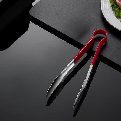 Stainless Steel Kitchen & BBQ Tongs Set