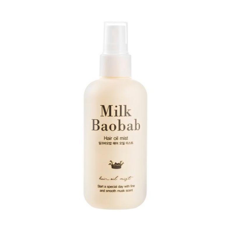 MILK BAOBAB Hair Oil Mist 120ml – Lightweight Nourishing Shine & Frizz Control Spray
