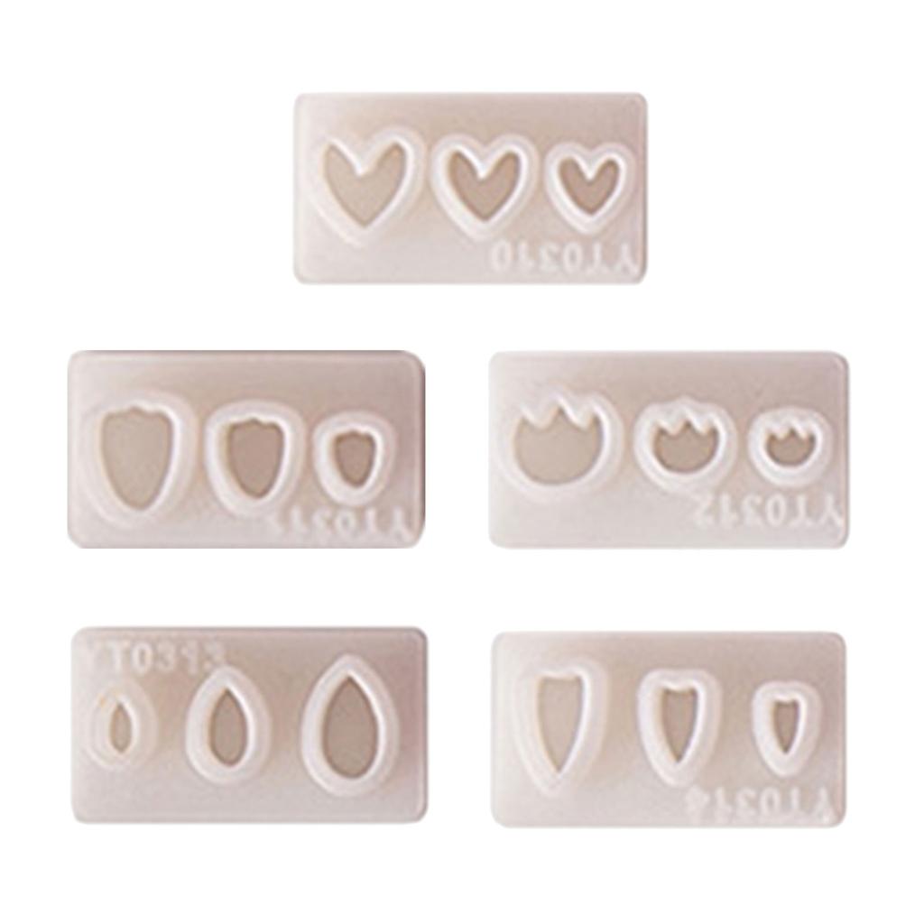 Formy do odlewania biżuterii na kolczyki, wisiorki, breloki, do tworzenia biżuterii, formy do biżuterii, formy do kolczyków, różne kształty i rozmiary