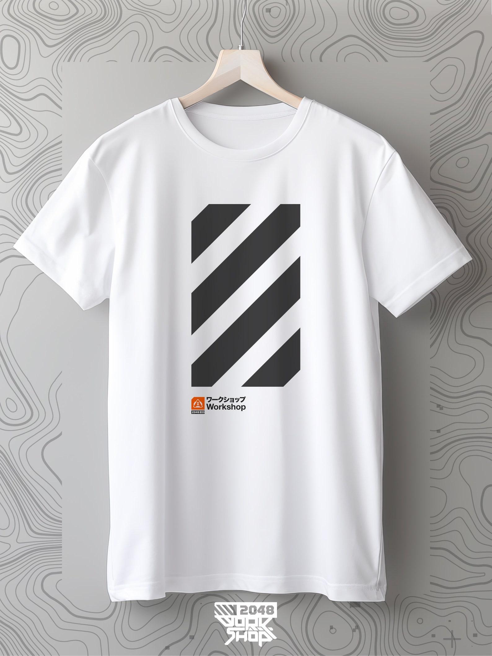 Techwear Cyberpunk T-Shirt: Harajuku Kanji, Unisex S