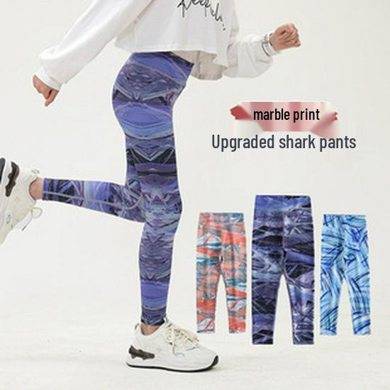 2022 Pure Cotton Cartoon Embroidered Girls' Leggings - Children's Spring/Fall Pants