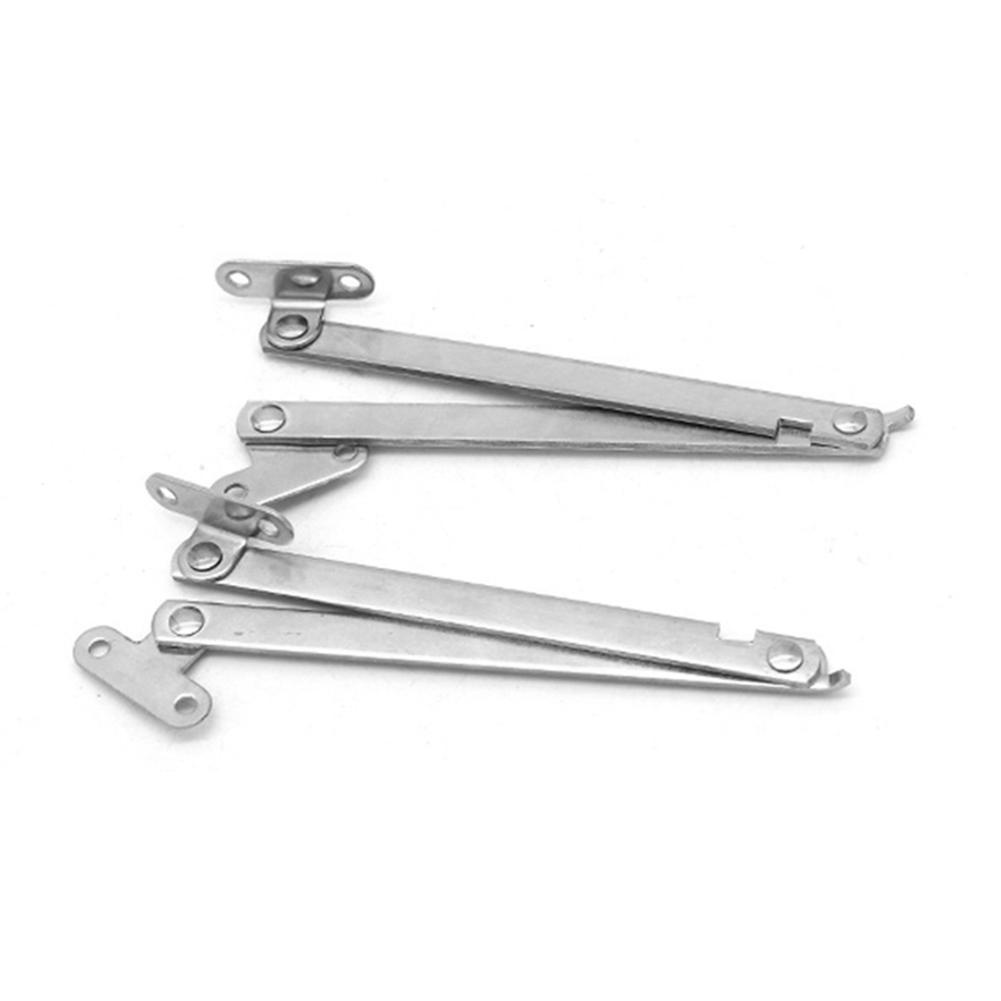 2Pcs Folding Cabinet Furniture Connector Metal Cupboard Furniture Connector Rod Folded Door Pivot Hinges Kitchen Accessories
