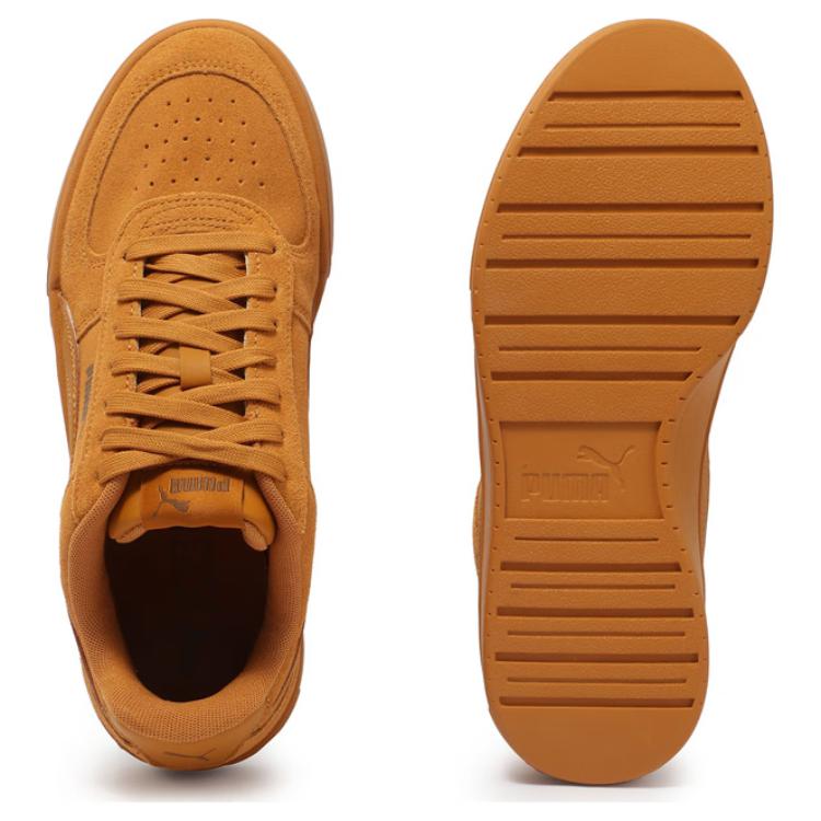 New PUMA Caven Low Top Skateboard Shoes Unisex Earth Yellow 391939-11