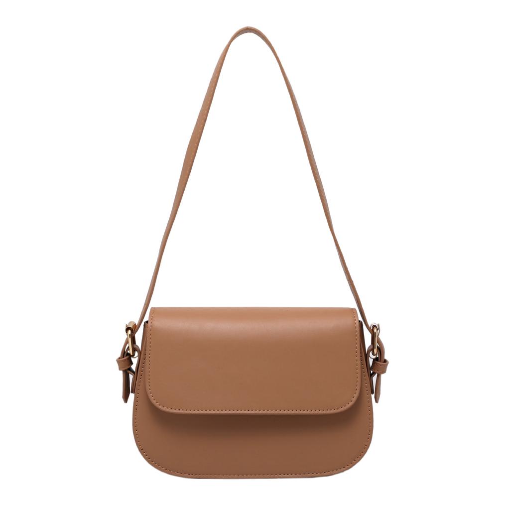 New Fashion Casual Small Square Bag Women's Solid Color Versatile Shoulder Messenger Bag