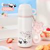 Sakura Panda 2024 Insulated Water Bottle with Lid - Large Capacity for School, Mini Cup for Girls