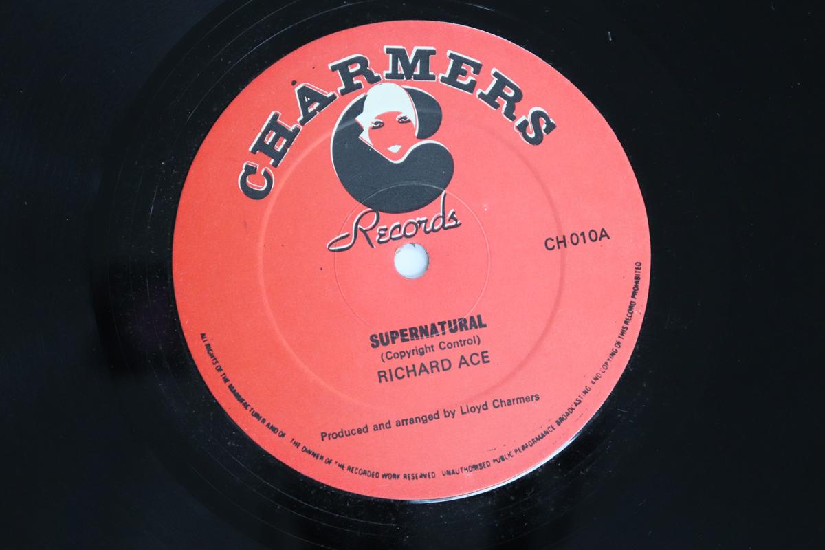 

12inch Record RICHARD ACE Supernatural Wish You Were Mine CH010 CHARMERS RECORD UK Reggae Ska Dub Used